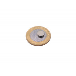 Ímã de neodímio 8x2 mm - N42